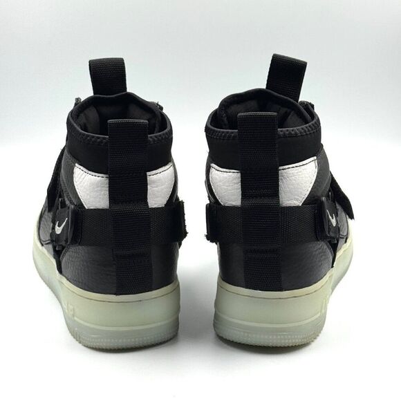 Nike Air Force 1 Mid Utility 'Black Half Blue' - Picture 4 of 10